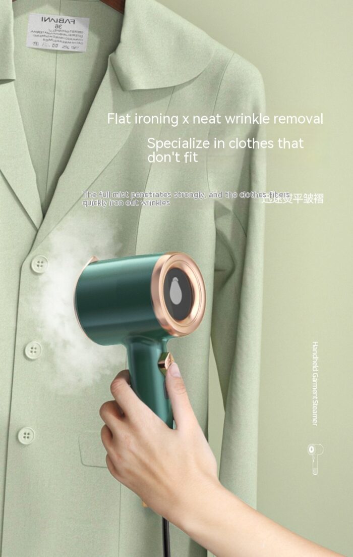 Portable Handheld Garment Steamer – Travel Fabric Steam Iron for Clothes & Home Use - Image 7