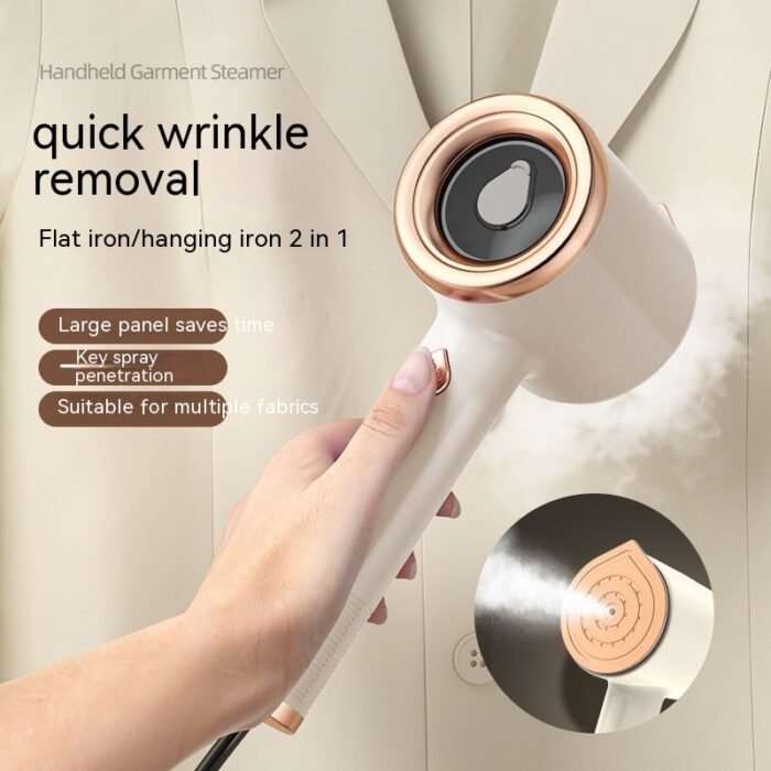 Portable Handheld Garment Steamer – Travel Fabric Steam Iron for Clothes & Home Use - Image 9